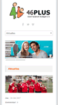 Mobile Screenshot of 46plus.de